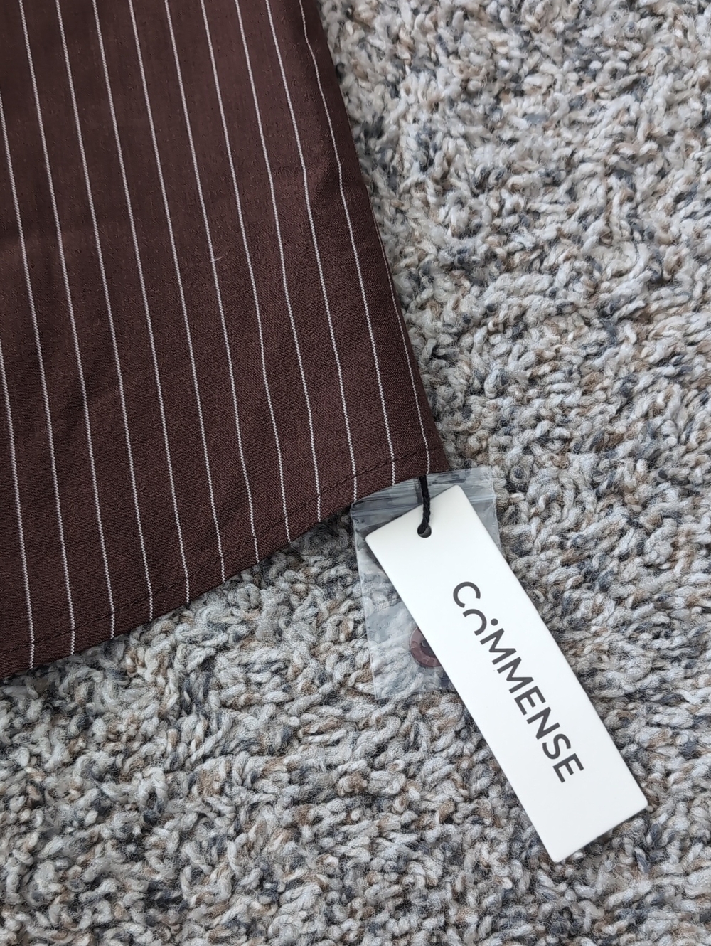 NWT Commense Striped Top - Picture 2 of 6